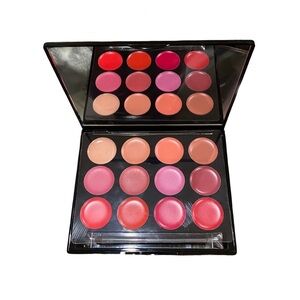 Ish Lipstick Palette with Mirror - 12 Shades